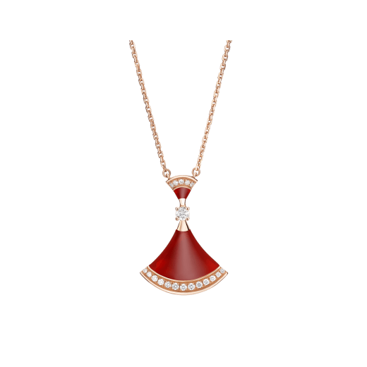 [⭐Luxery]DREAM NECKLACE CARNELIAN DIAMOND