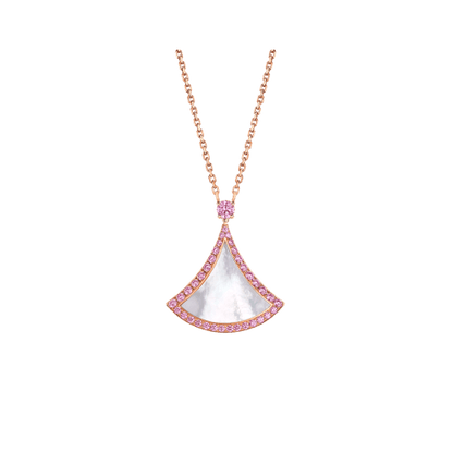 [⭐Luxery]DREAM NECKLACE MOP DIAMOND PINK
