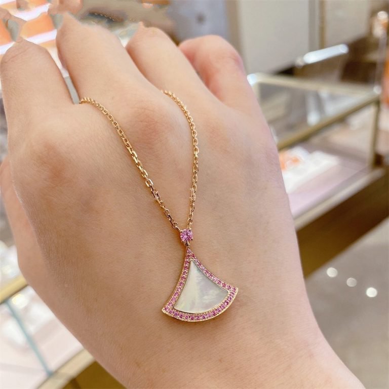 [⭐Luxery]DREAM NECKLACE MOP DIAMOND PINK