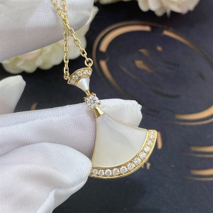 [⭐Luxery]DREAM NECKLACE MOP GOLD DIAMOND