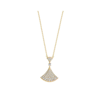 [⭐Luxery]DREAM NECKLACE GOLD FULL DIAMOND
