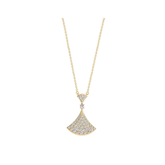 [⭐Luxery]DREAM NECKLACE GOLD FULL DIAMOND
