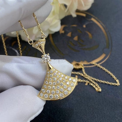 [⭐Luxery]DREAM NECKLACE GOLD FULL DIAMOND