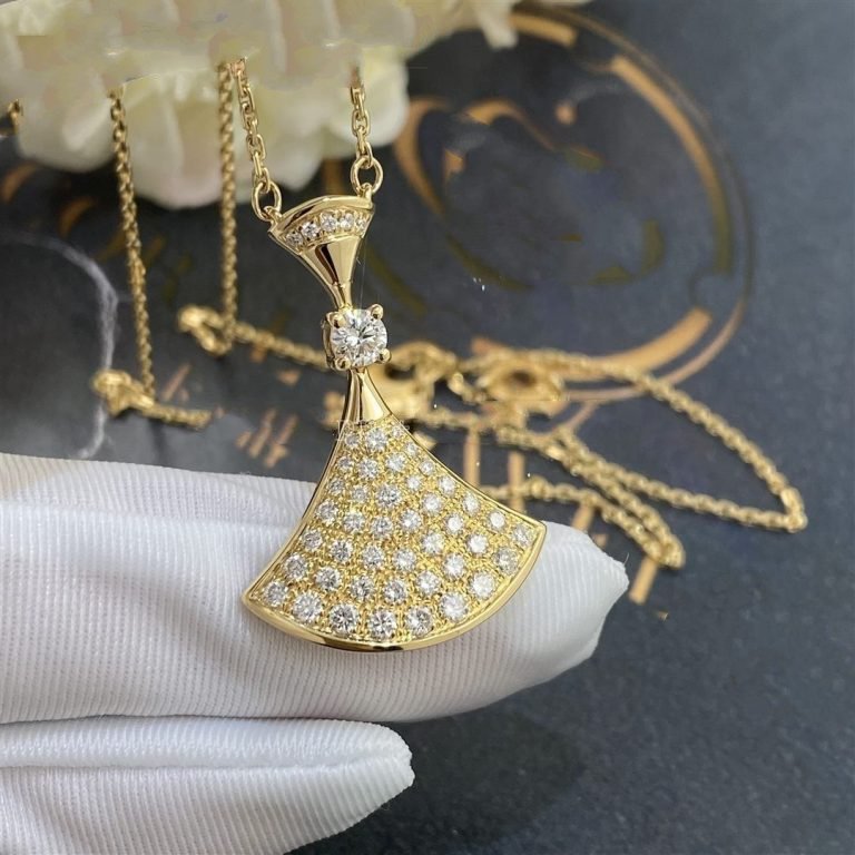 [⭐Luxery]DREAM NECKLACE GOLD FULL DIAMOND