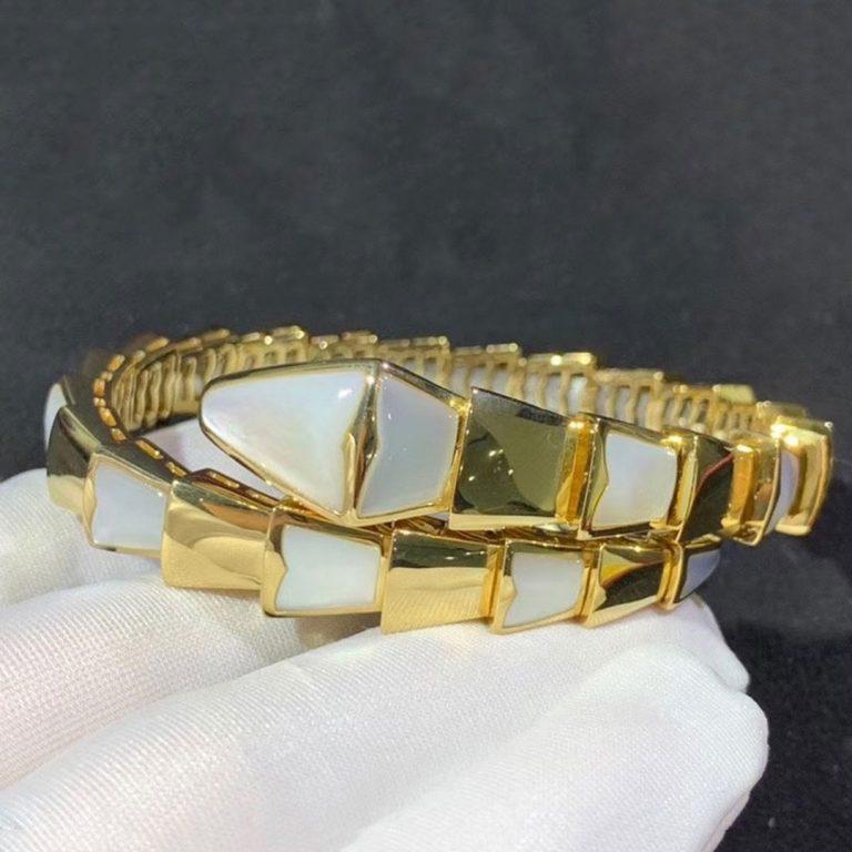 [⭐Luxery]SERPENTI BRACELET MOP GOLD