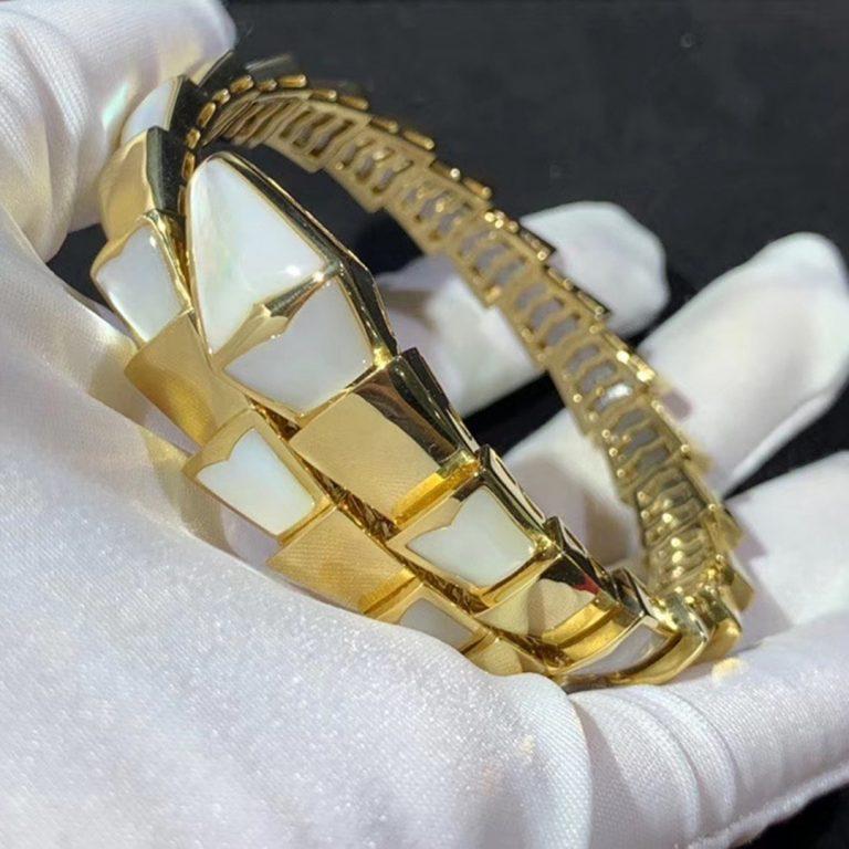 [⭐Luxery]SERPENTI BRACELET MOP GOLD