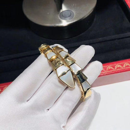 [⭐Luxery]SERPENTI BRACELET MOP GOLD