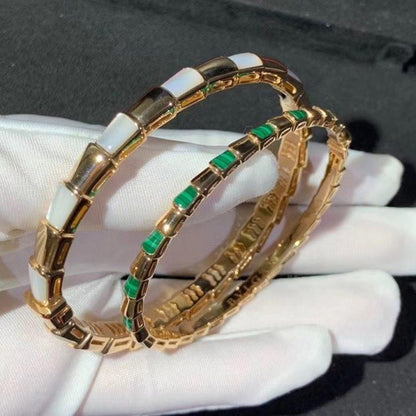 [⭐Luxery]SERPENTI BRACELET PINK GOLD MOP