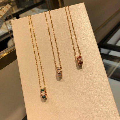 [⭐Luxery]SERPENTI PEDANT DIAMOND NECKLACE