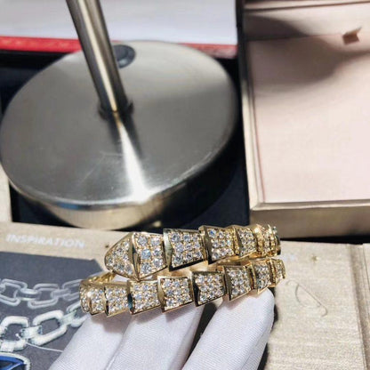 [⭐Luxery]SERPENTI BRACELET 8MM GOLD DIAMOND