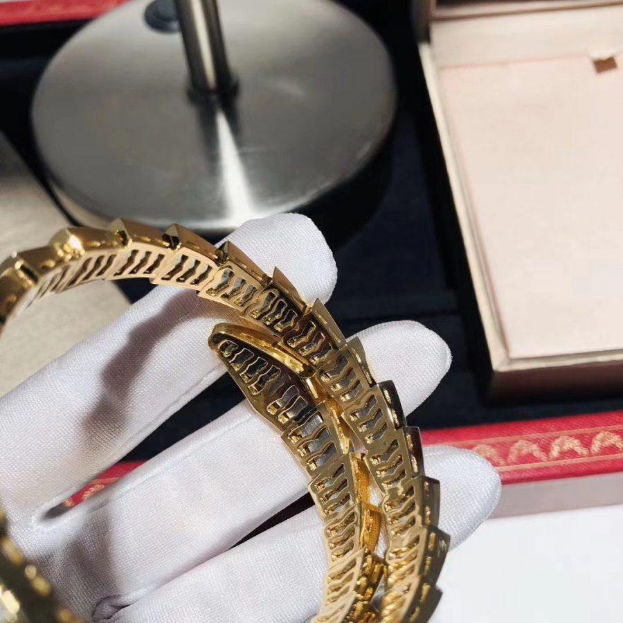 [⭐Luxery]SERPENTI BRACELET 8MM GOLD DIAMOND