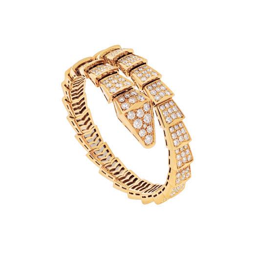[⭐Luxery]SERPENTI BRACELET 8MM GOLD DIAMOND