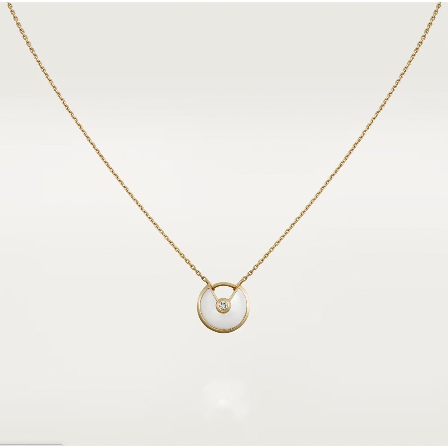 [⭐Luxery]AMULETTE ROSE GOLD MOP NECKLACE