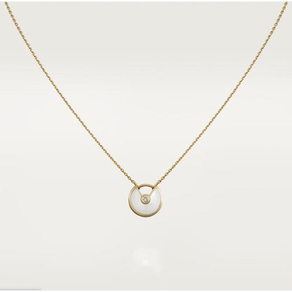 [⭐Luxery]AMULETTE ROSE GOLD MOP NECKLACE