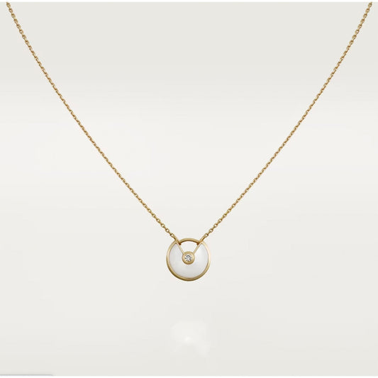 [⭐Luxery]AMULETTE ROSE GOLD MOP NECKLACE