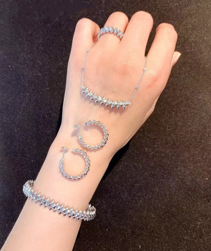 [⭐Luxery]CLASH SILVER BRACELET