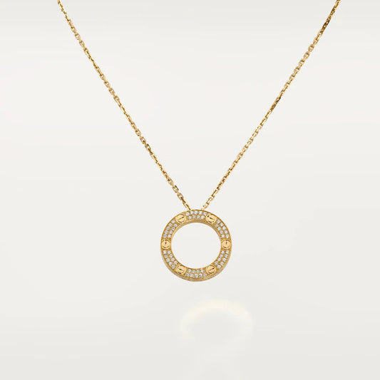 [⭐Luxery]LOVE NECKLACE ADJUSTABLE ROSE GOLD