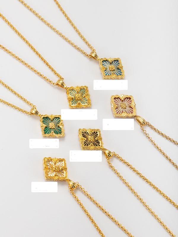 [⭐Luxery] B.C.L SMALL SIZE  ENAMEL NECKLACE（Various colors)