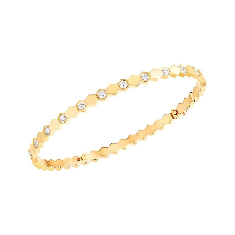 [⭐Luxery]BEE LOVE GOLD DIAMOND BRACELET