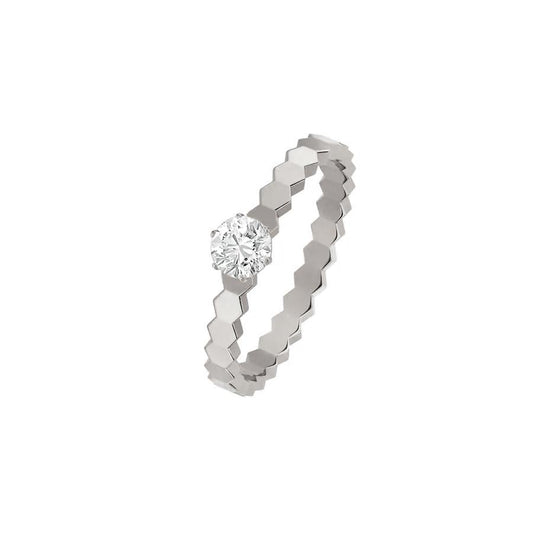 [⭐Luxery]BEE LOVE RING SILVER 1 DIAMOND