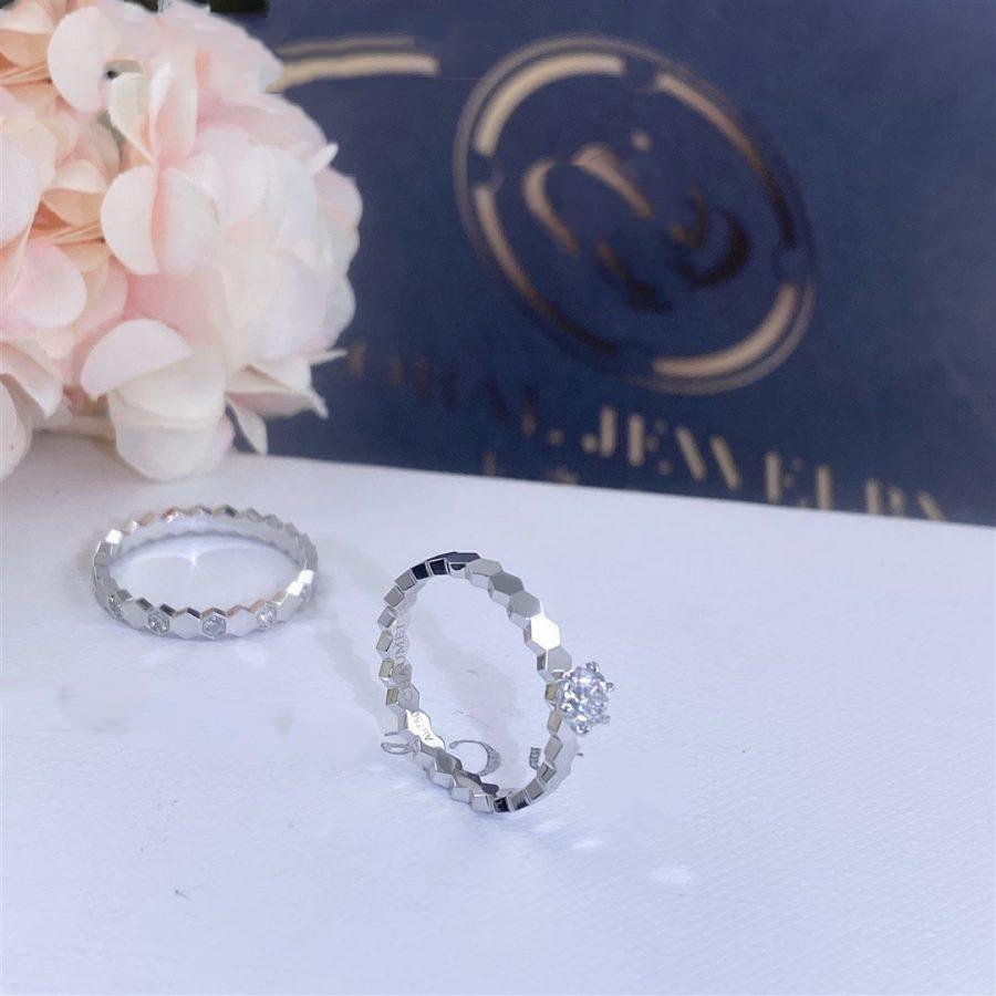 [⭐Luxery]BEE LOVE RING SILVER 1 DIAMOND