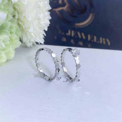 [⭐Luxery]BEE LOVE RING SILVER 1 DIAMOND