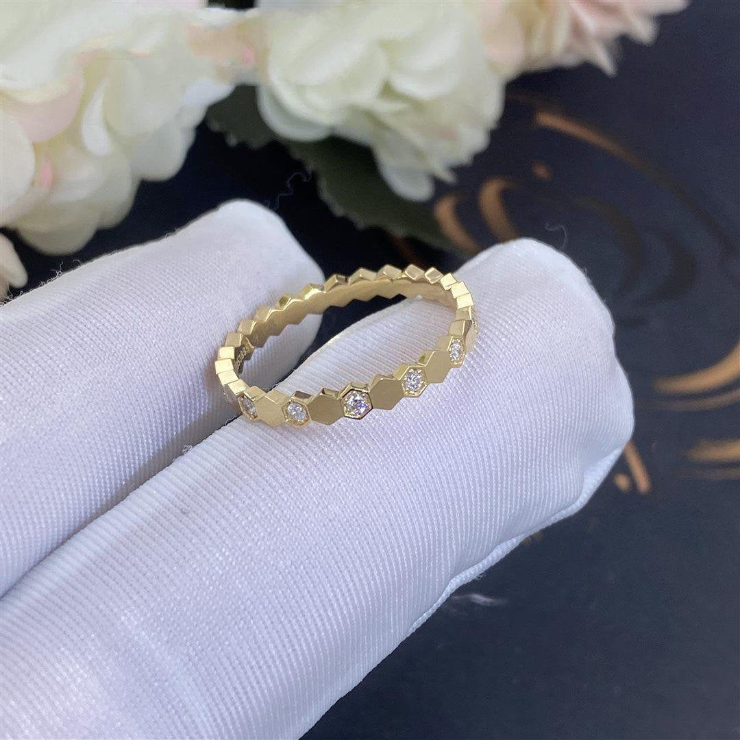 [⭐Luxery]BEE LOVE RING GOLD DIAMOND