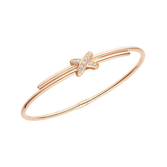 [⭐Luxery]JEUX DE BRACELET PINK GOLD DIAMONDS