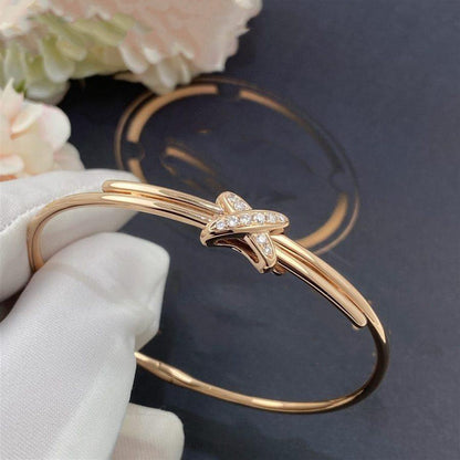 [⭐Luxery]JEUX DE BRACELET PINK GOLD DIAMONDS