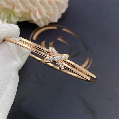 [⭐Luxery]JEUX DE BRACELET PINK GOLD DIAMONDS