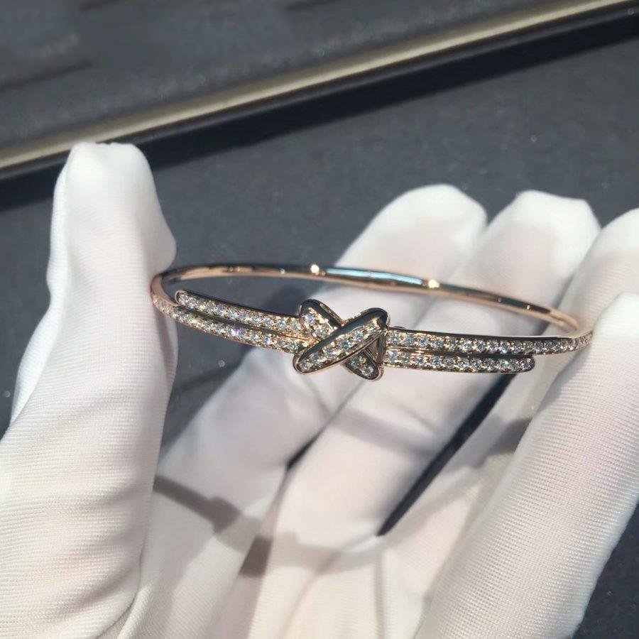 [⭐Luxery]JEUX DE BRACELET DIAMONDS PINK GOLD