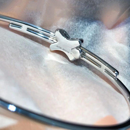[⭐Luxery]JEUX DE BRACELET SILVER DIAMONDS