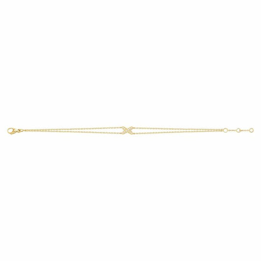[⭐Luxery]JEUX BRACELET GOLD DIAMOND