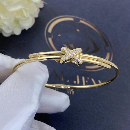 [⭐Luxery]JEUX DE BRACELET GOLD DIAMONDS