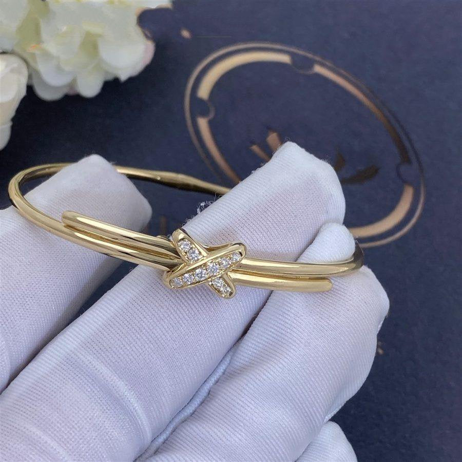 [⭐Luxery]JEUX DE BRACELET GOLD DIAMONDS