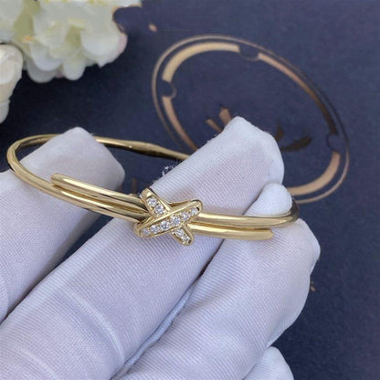 [⭐Luxery]JEUX DE BRACELET GOLD DIAMONDS