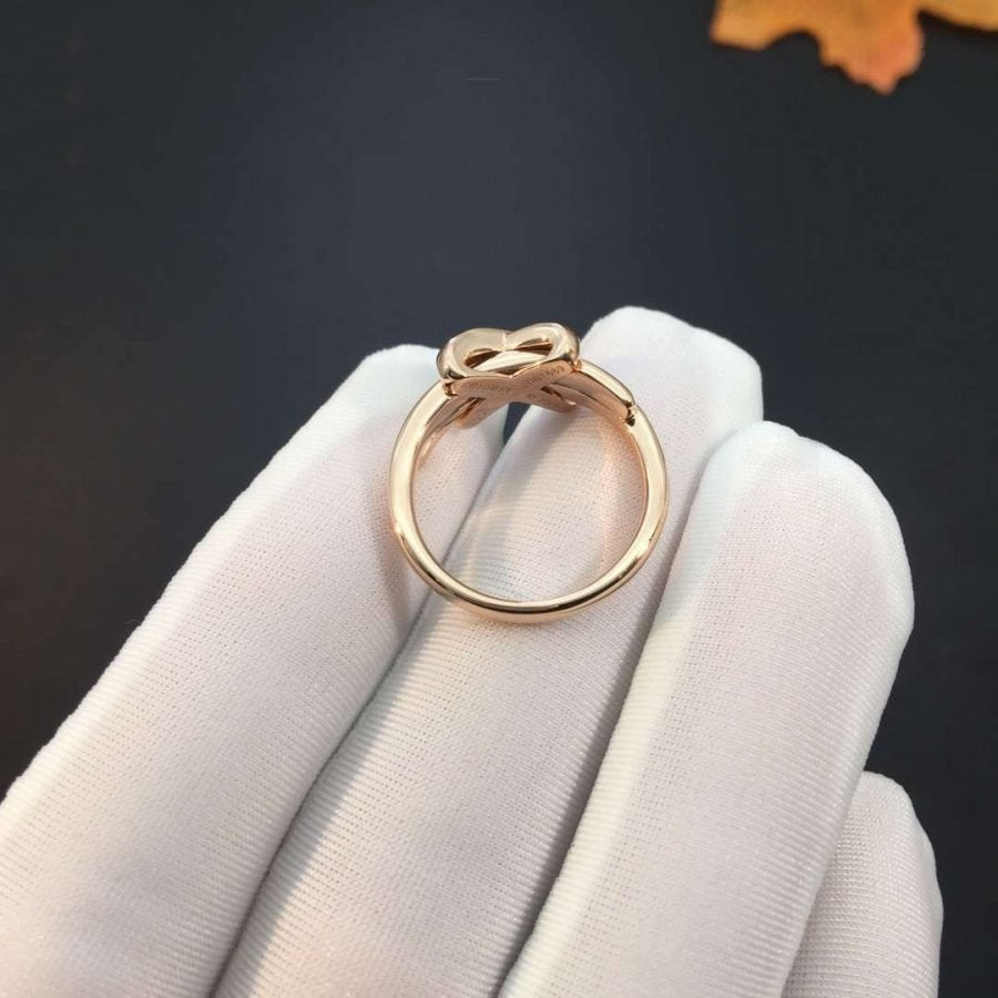 [⭐Luxery]JEUX DE PINK GOLD DIAMOND RING