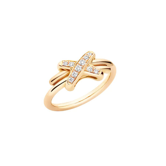 [⭐Luxery]JEUX DE GOLD DIAMOND RING