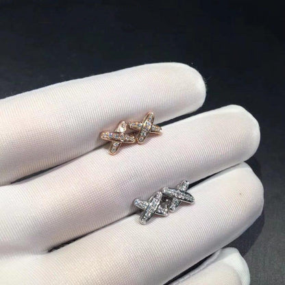[⭐Luxery]JEUX DE DIAMOND EARRINGS