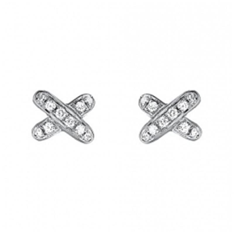 [⭐Luxery]JEUX DE DIAMOND EARRINGS