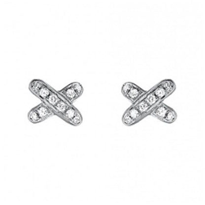 [⭐Luxery]JEUX DE DIAMOND EARRINGS