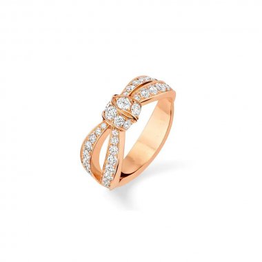[⭐Luxery]LIENS PINK GOLD DIAMOND RING