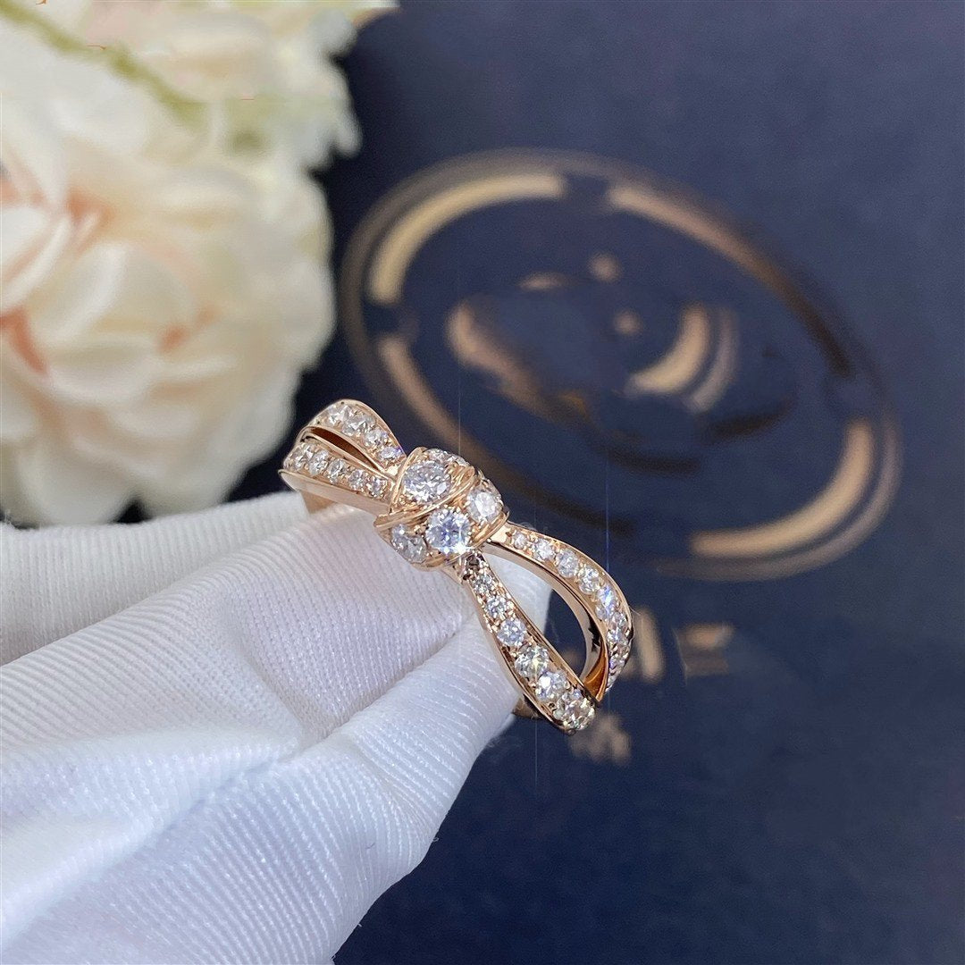 [⭐Luxery]LIENS PINK GOLD DIAMOND RING