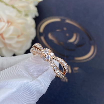 [⭐Luxery]LIENS PINK GOLD DIAMOND RING