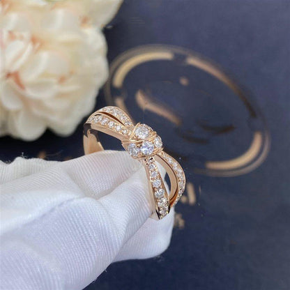 [⭐Luxery]LIENS PINK GOLD DIAMOND RING