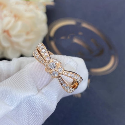 [⭐Luxery]LIENS PINK GOLD DIAMOND RING