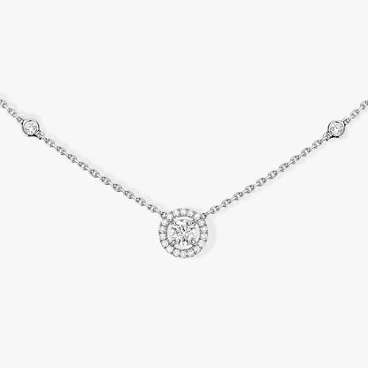 [⭐Luxery]Diamond Necklace 0,20ct Brilliant Shape Joy