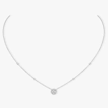 [⭐Luxery]Diamond Necklace 0,20ct Brilliant Shape Joy