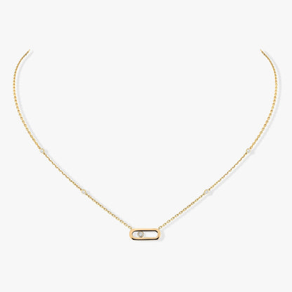 [⭐Luxery]MOVE UNO DIAMOND NECKLACE