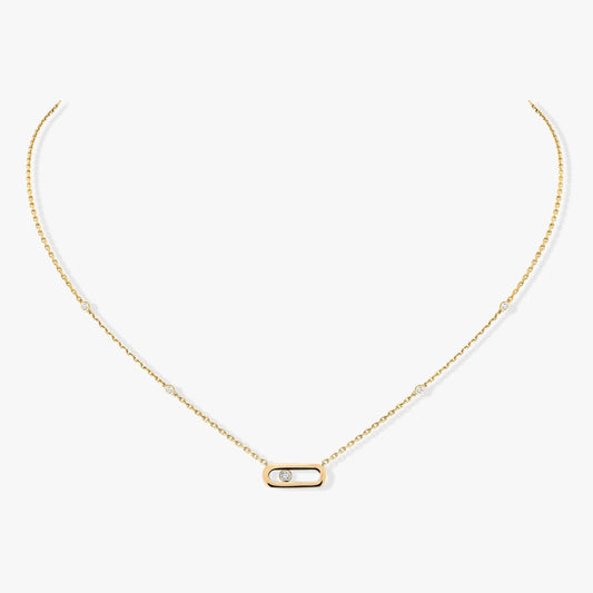 [⭐Luxery]MOVE UNO DIAMOND NECKLACE